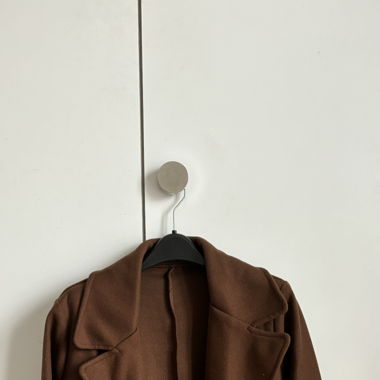 brown coat 