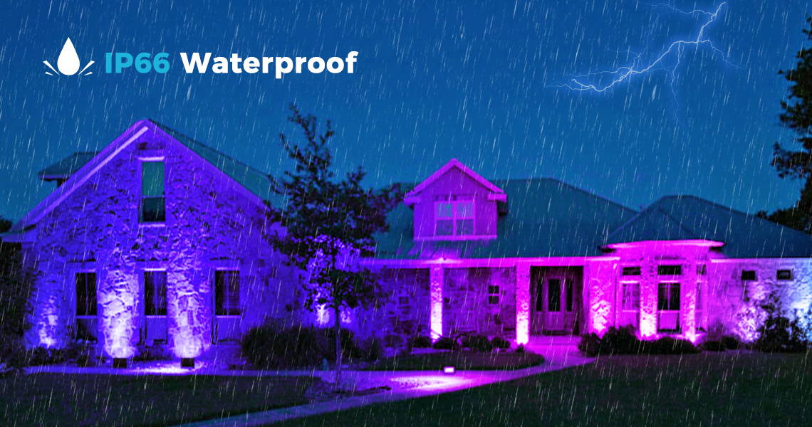 Bluetooth Color Changing Flood Lights IP66 Waterproof