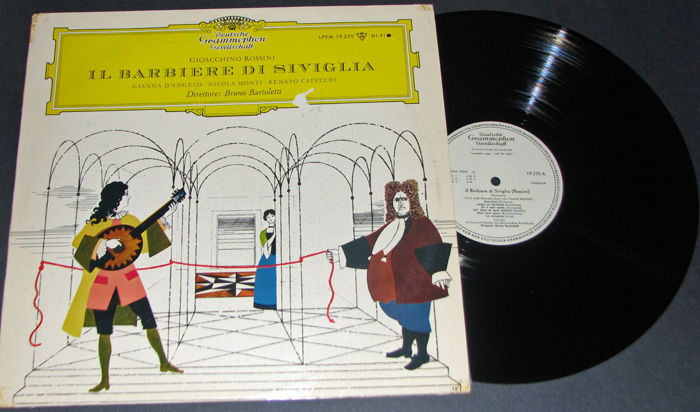 Rossini - Barber of Seville DGG, White Label Promo, Nea...