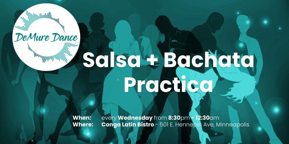 Salsa + Bachata Practica promotional image