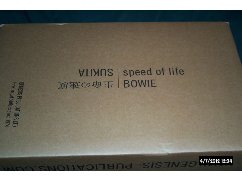 David Bowie/Sukita - Speed Of Life Limited Signed Book Sealed In The Box