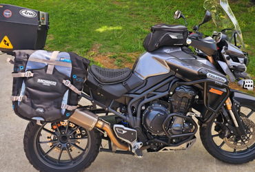 2012 TRIUMPH TIGER 1200 GT EXPLORER motorcycle for rent near Corryton, TN