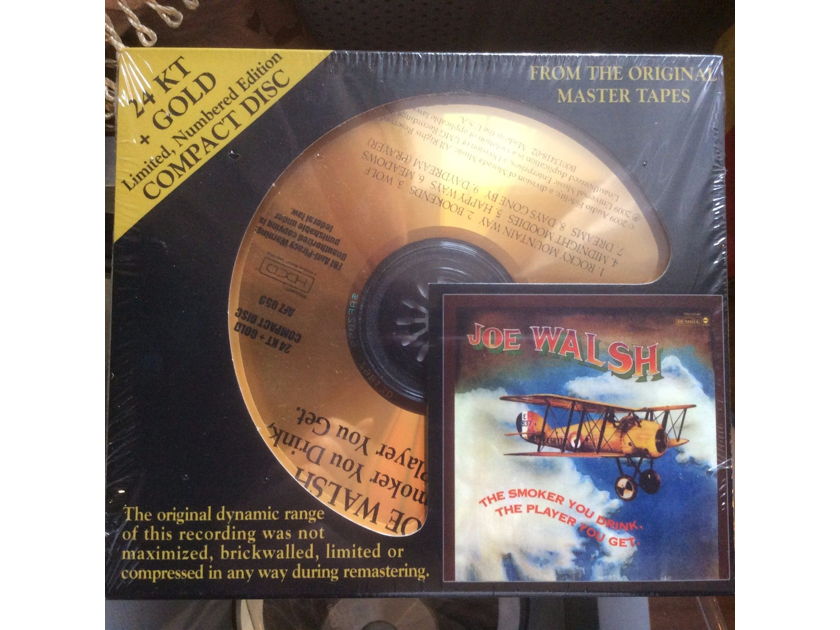 GOLD CD Joe Walsh HDCD  - 24 KT SEALED