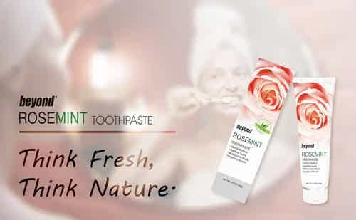 BEYOND Nature Series Teeth Whitening Toothpaste - Rose Mint (BY-OC043)