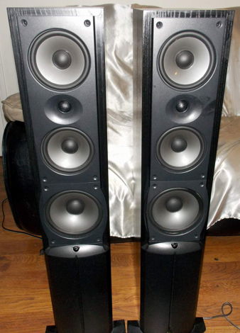 Infinity Overture 2  tower speakers with built in power...