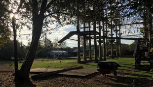 querfeldein hochseilgarten kletterbereich