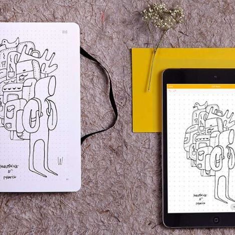 Moleskine smart notebooks