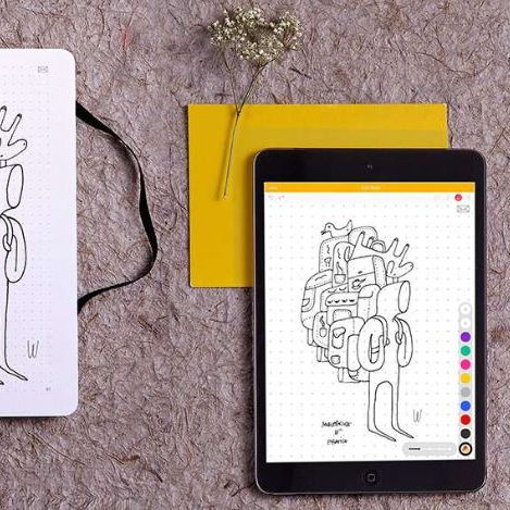 Moleskine smart notebooks