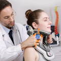 Neck Traction Device, cervical neck brace