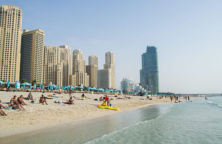  Dubai, United Arab Emirates
- Public beaches in Dubai - JBR Beach