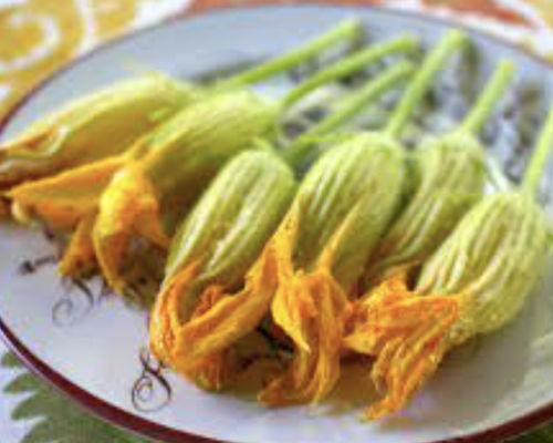 Corsi di cucina Milano: Fiori di zucca dall'antipasto al dolce!