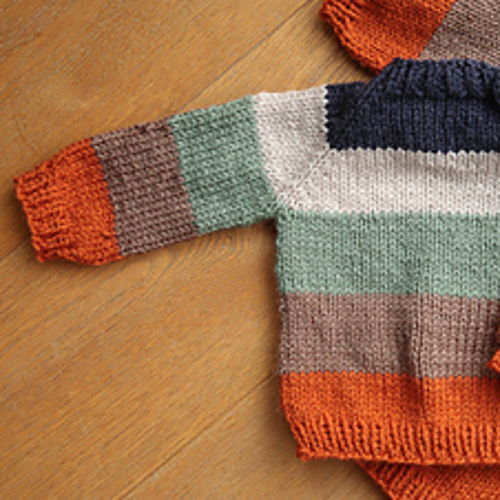 Paint Colorblock Boy Knit Sweaters