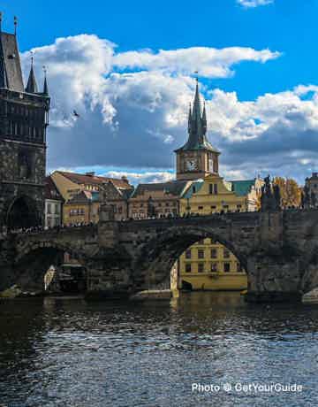 Cruise through the heart of historic Prague