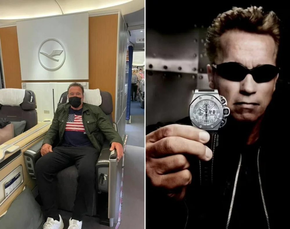 Arnold Schwarzeneggre’s AP didn’t make it through the customs today | Chrono 10:10