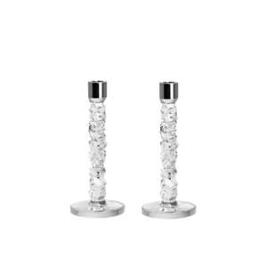 Orrefors Carat Candlestick (Set of 2)