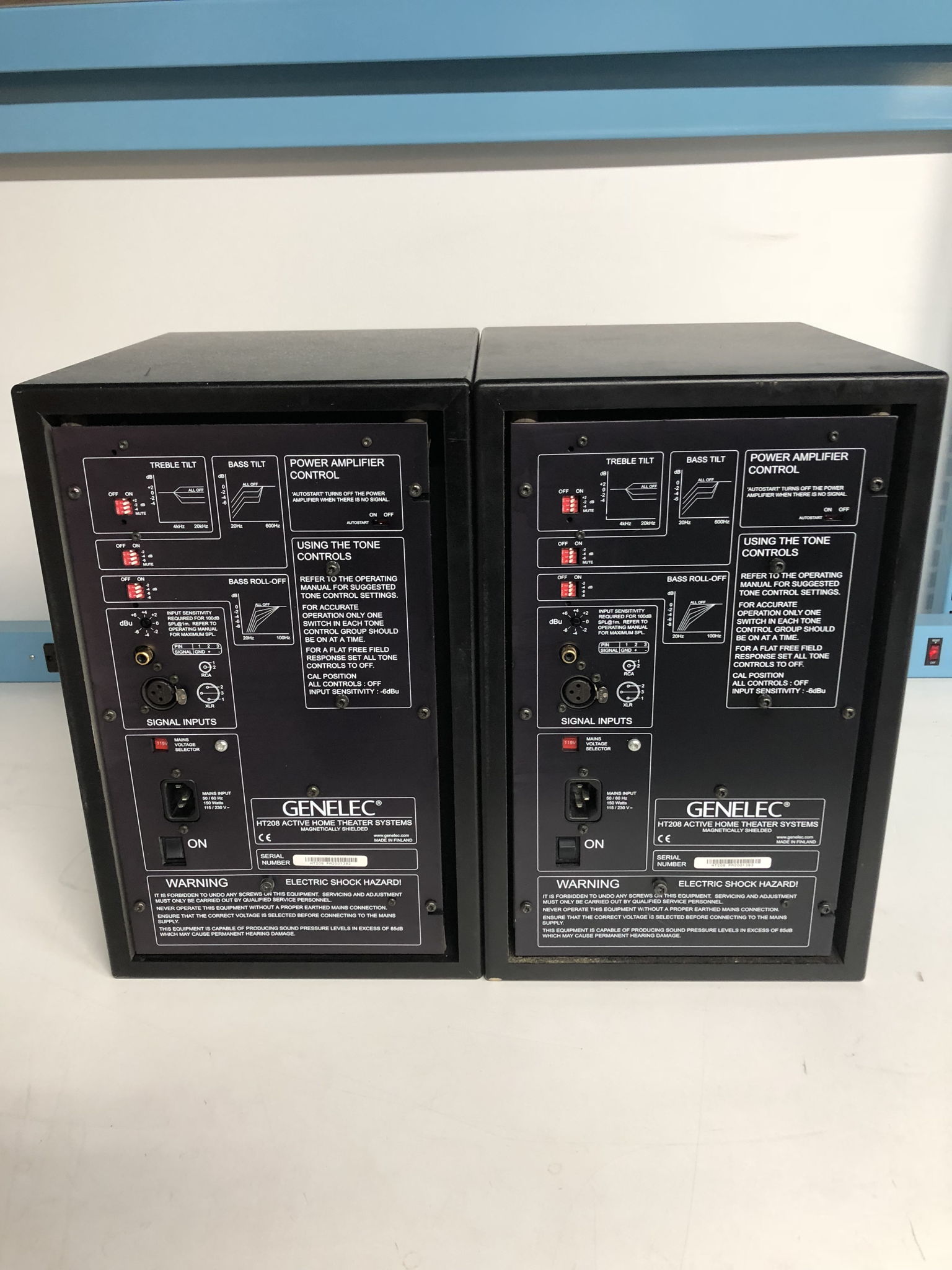 Pair of Genelec HT208 monitors / speakers - I also have... 6