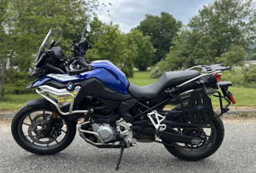 2021 BMW F 750 GS motorcycle for rent near Canton, NC