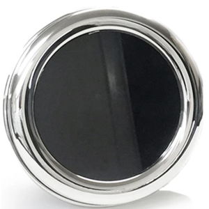 Sterling Silver Large Round Frame
