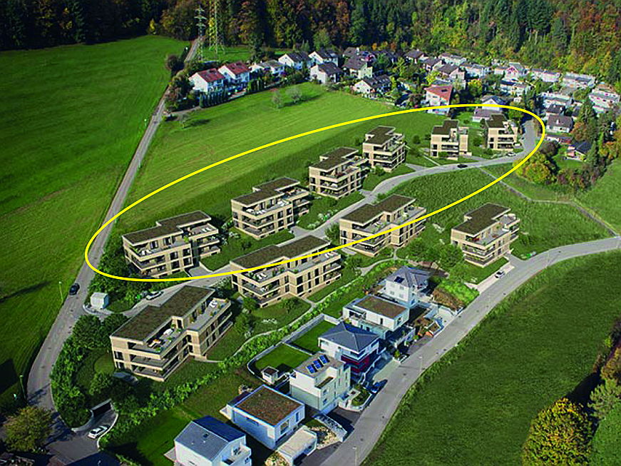  Liestal
- Der Lageplan des Bauprojektes