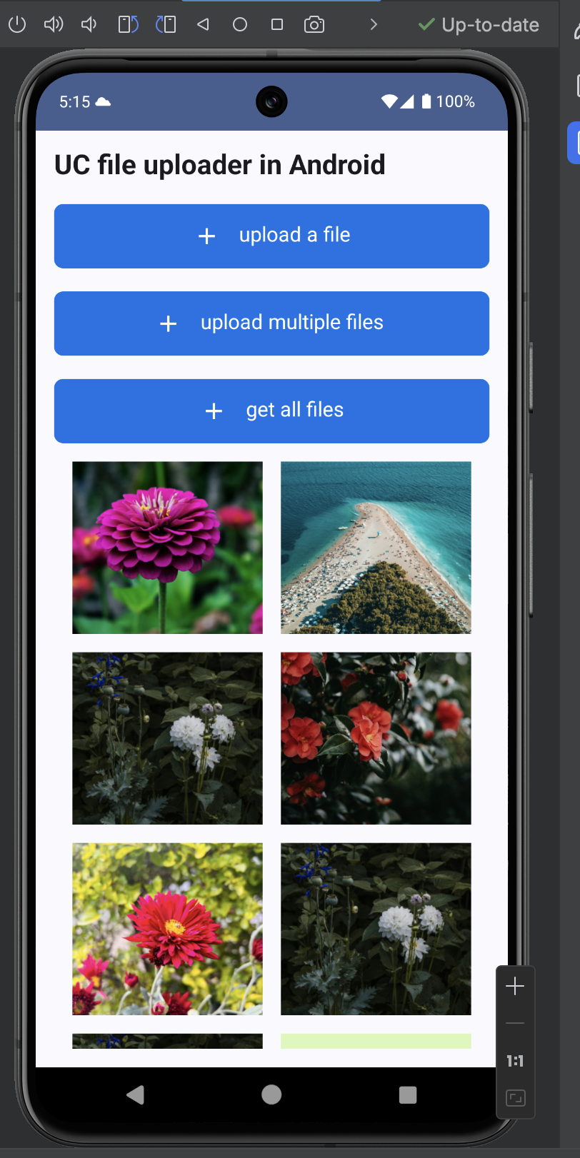 Fetching all images from Uploadcare