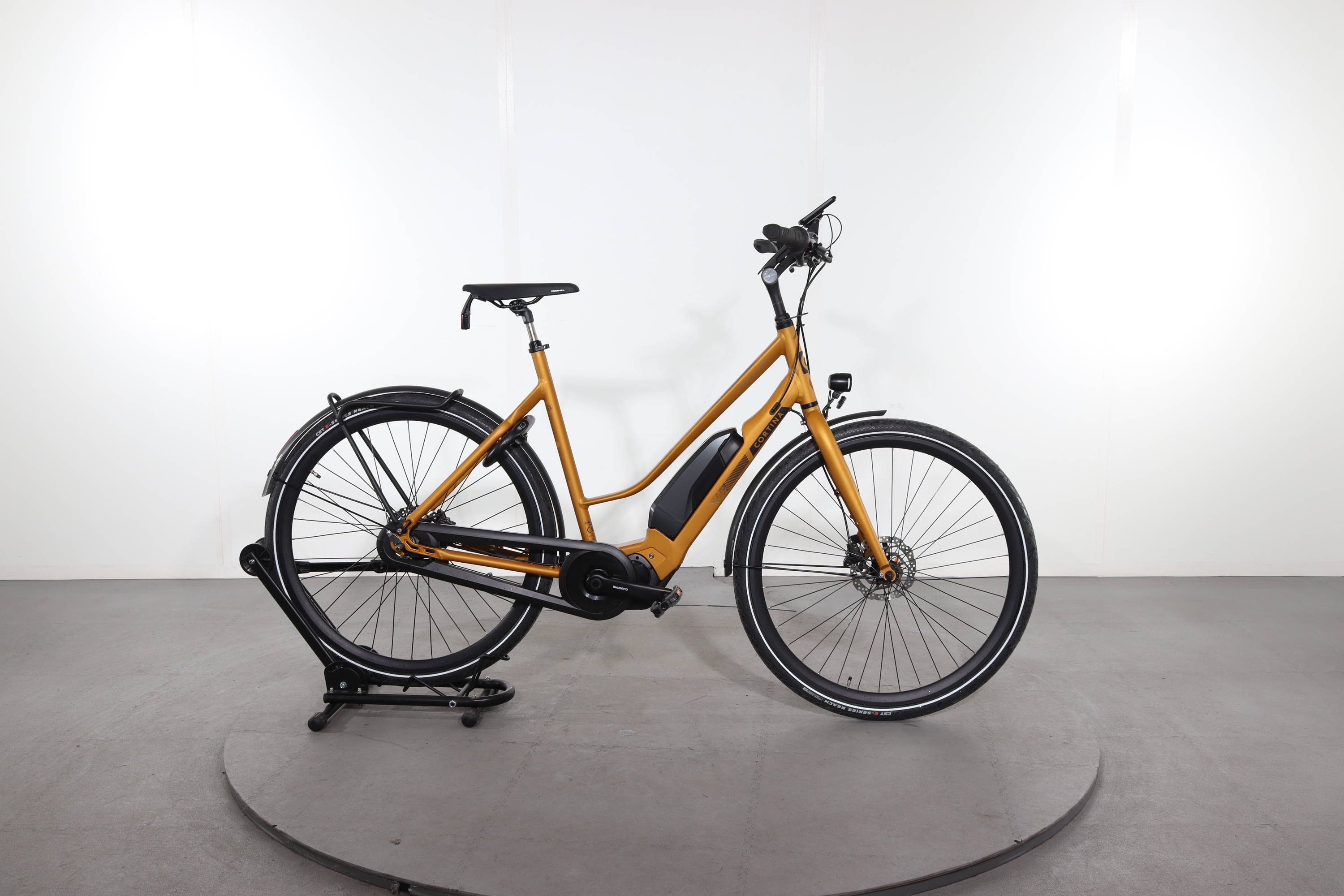 bicicleta eléctrica Cortina negra