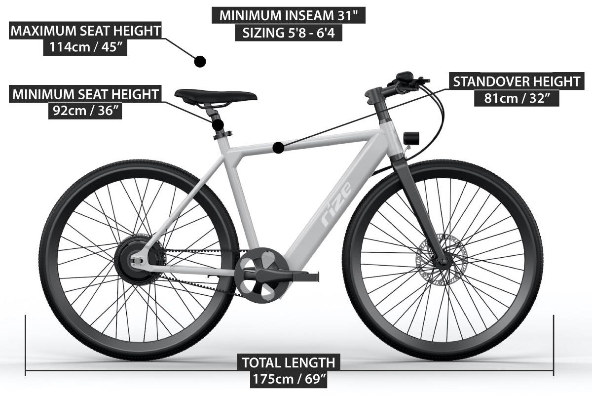 fixie sizing guide
