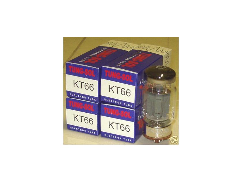 Tung Sol KT66 Tubes, Matched quads, reissue, new