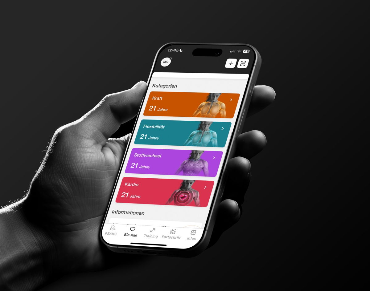 Trainieren mit Fitness App