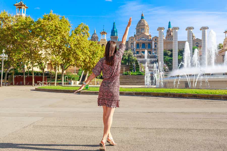 Barcelona Cable Car Sky Views, Magic Fountain & Castle Visit - photo 4