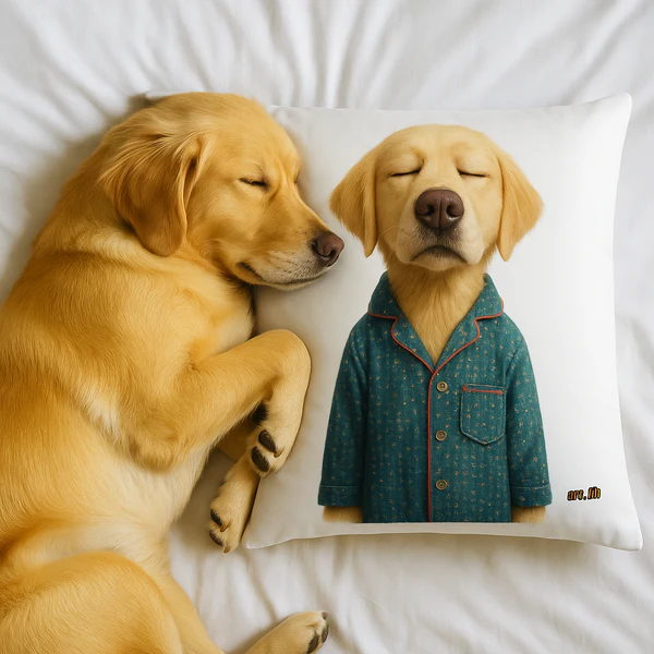 Golden Retriever Pillow