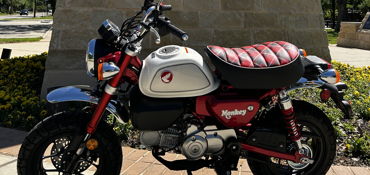 2023 HONDA MONKEY ABS motorcycle for rent near Dallas, TX