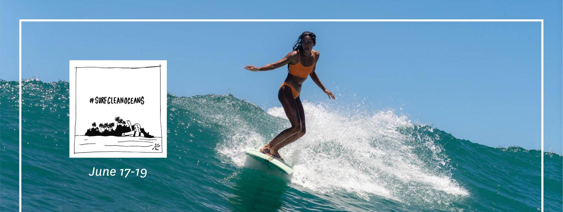 We support #SurfCleanOceans! 💙