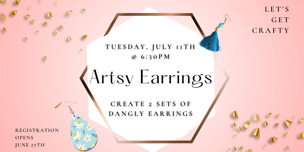Let's Get Crafty - Artsy Earrings promotional image