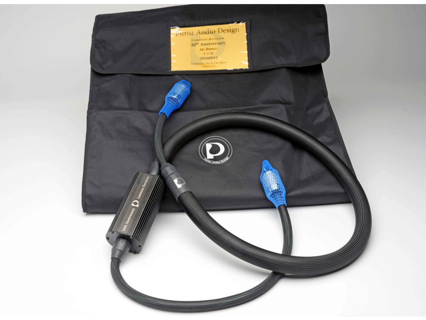 Purist Audio Design 1 meter 30th Anniversary  AC cable