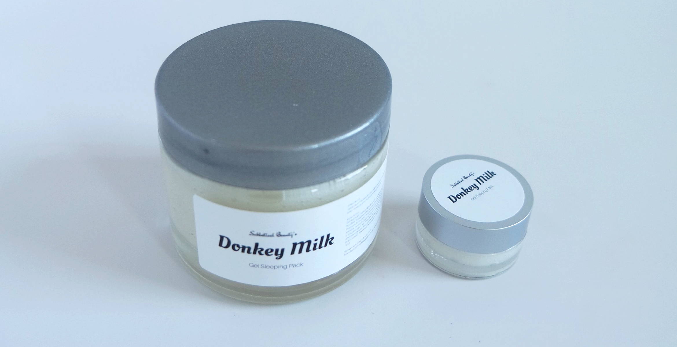 donkey milk gel sleeping pack