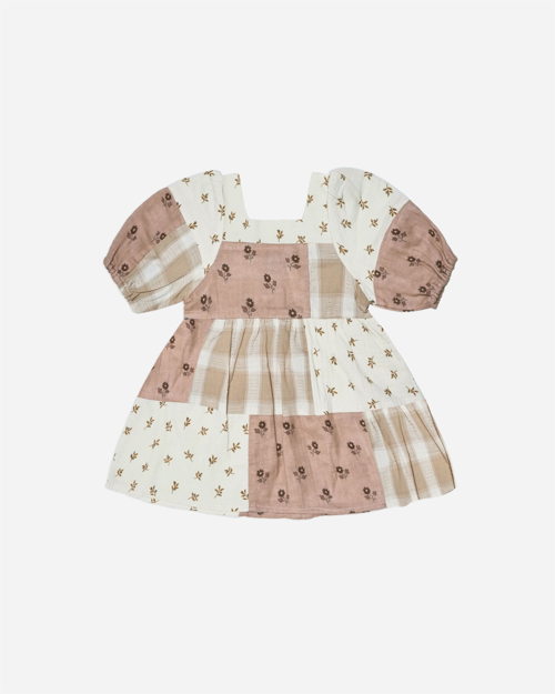 gretta dress || patchwork
