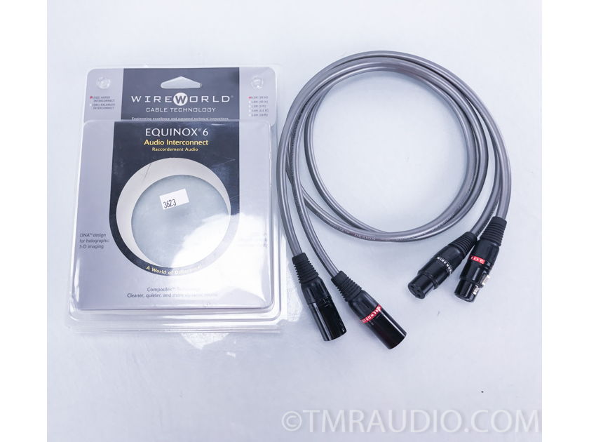 Wireworld  Equinox 6 XLR Cables; 1m Pair Interconnects (3623)