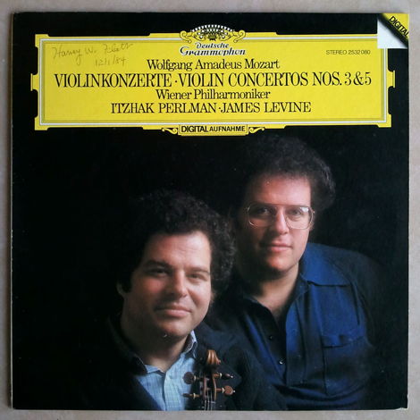 DG Digital/Perlman/Levine/Mozart - Violin Concertos Nos...