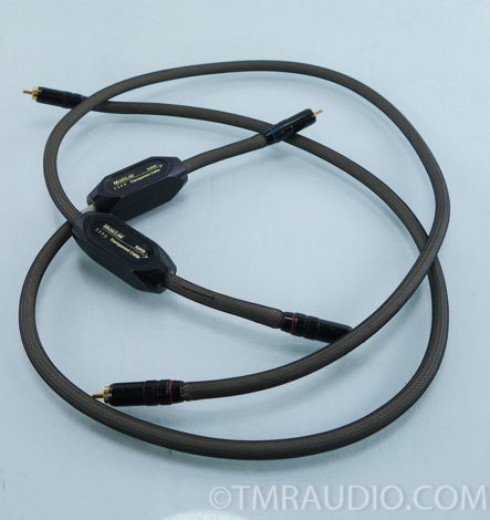 Transparent MusicLink Super RCA Cables; 1m Pair Interco...