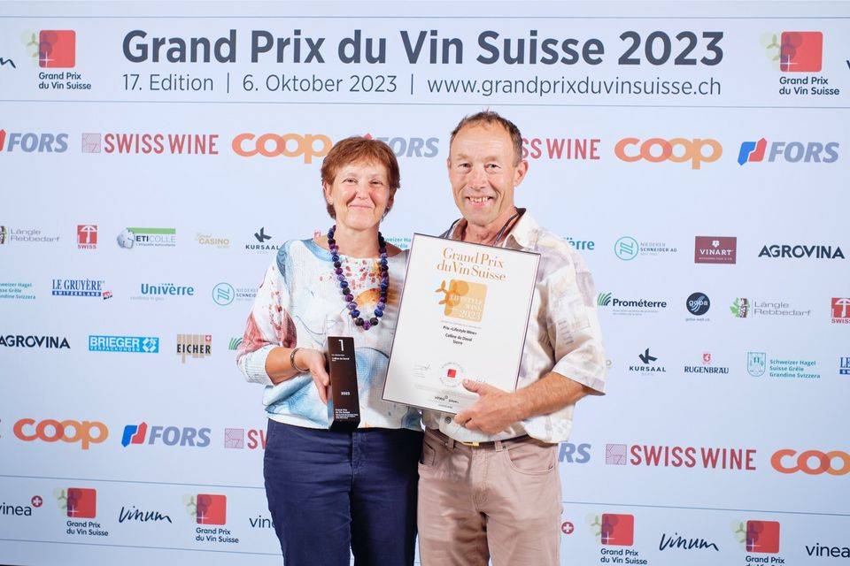 Colline de Daval au Grand Prix du Vin Suisse 2023