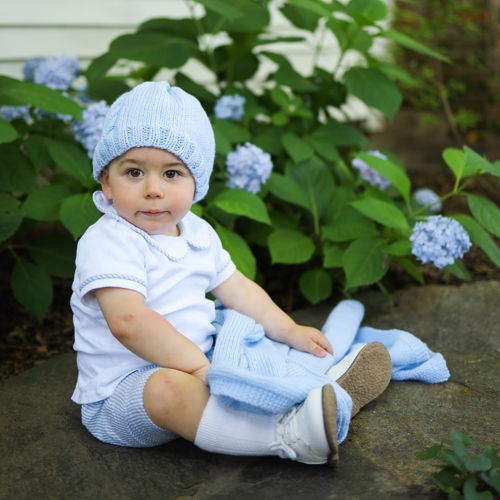 Little Boy Blue Baby Hat