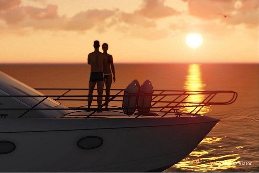 Barcelona Private Luxury Motor Yacht Sunset Cruise with Drinks - photo 6