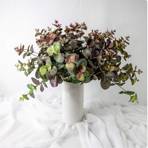 Burgundy Felt Gum - Realistic Artificial Flowers and Greenery - Image 2