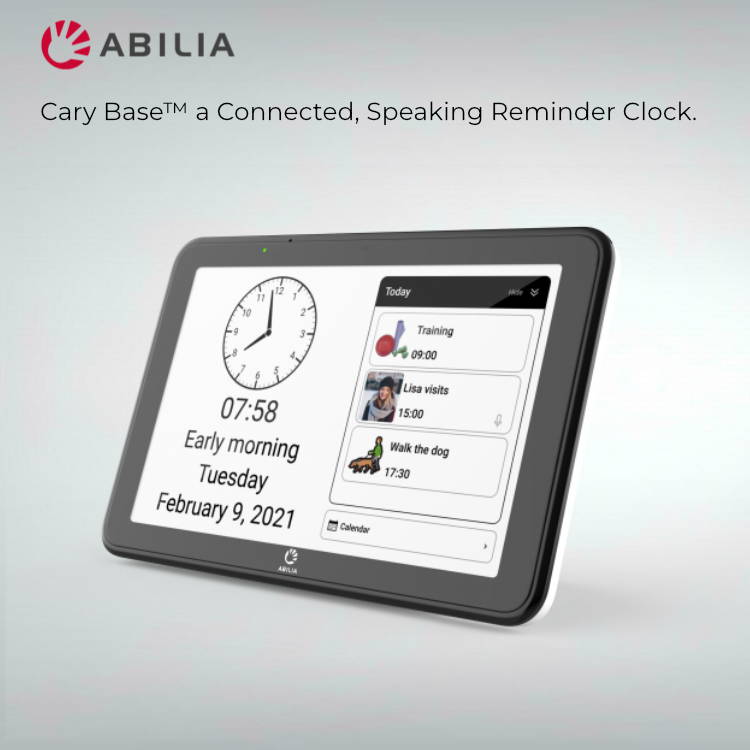 Dementia Clock with reminders and talking time and date.