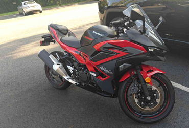 2025 KAWASAKI NINJA 500 SE ABS motorcycle for rent near LITTLE FALLS, NJ