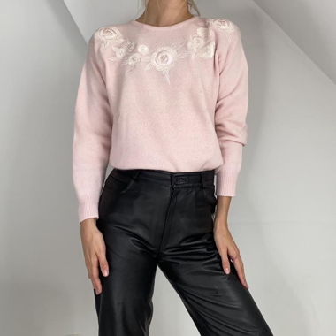 Vintage Pullover rosa