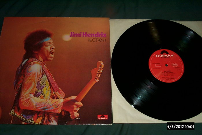 Jimi Hendrix - Polydor UK Lp isle of wight nm