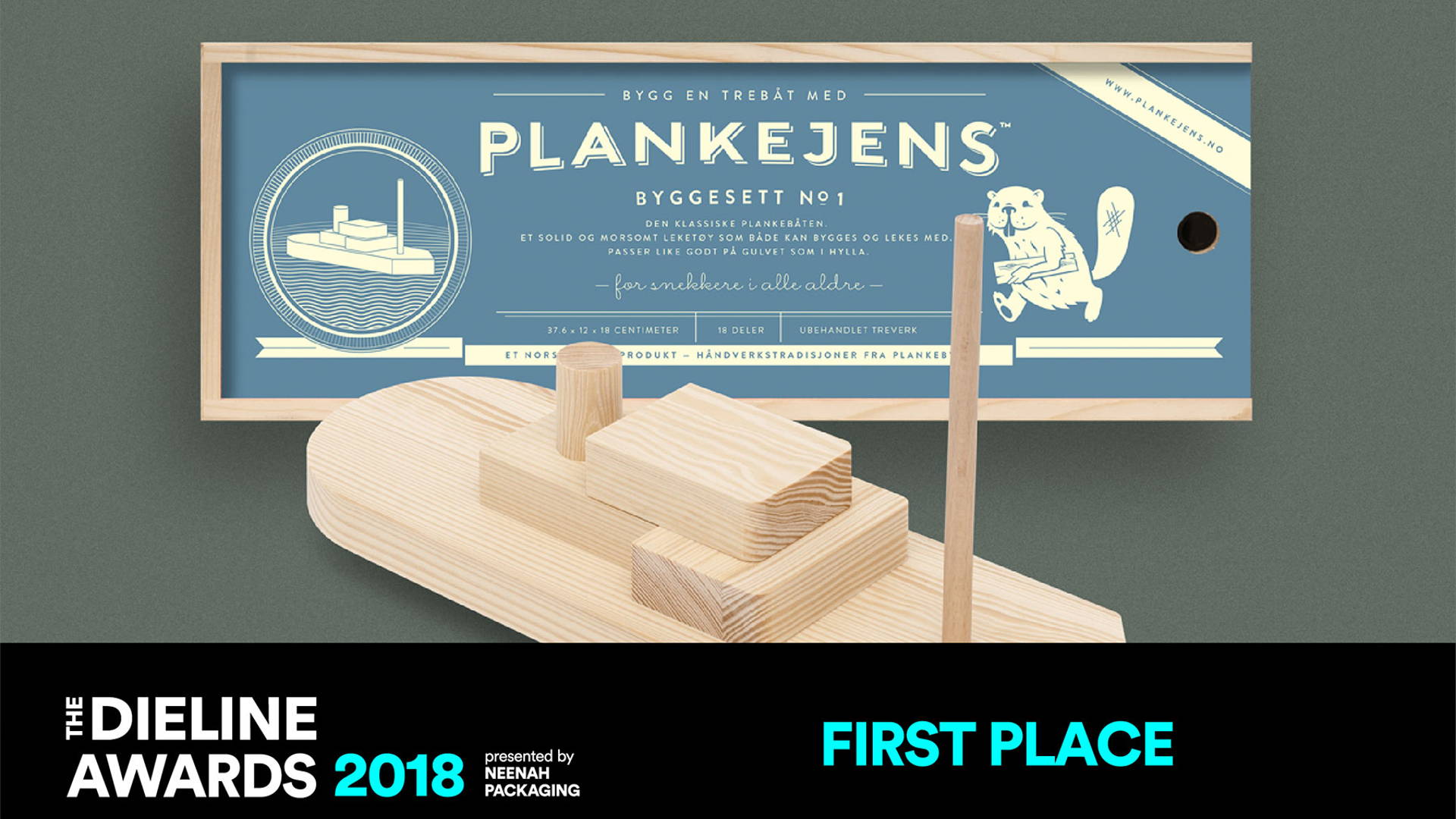 Featured image for The Dieline Awards 2018 - Games, Toys, Sports, & Recreational: PlankeJens