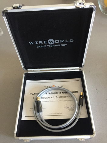 Wireworld Platinum Starlight USB perfect