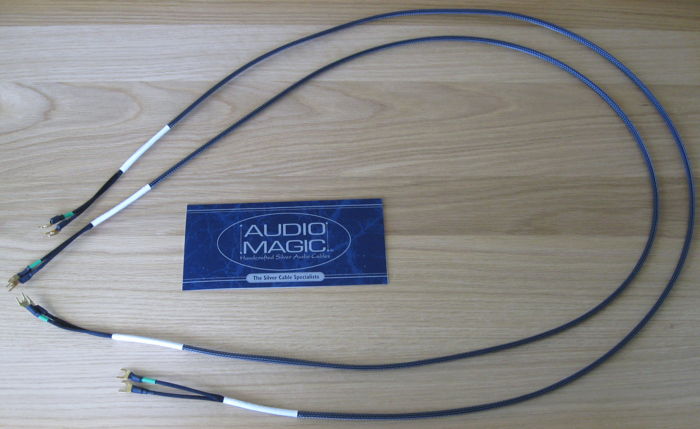 Audio Magic Excalibur II Speaker Cables - 6ft with Spades